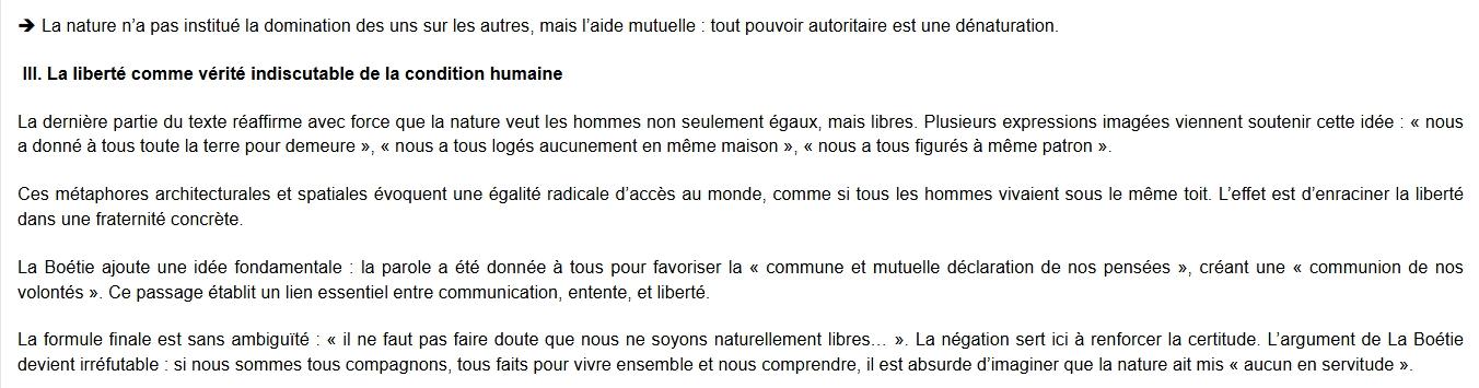 La liberte comme verite indiscutable de la condition humaine