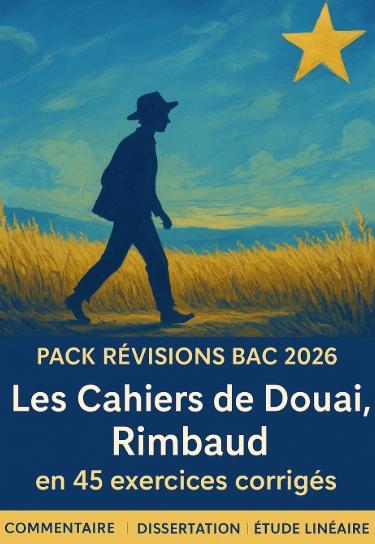 Pack revisions bac 2026 rimbaud les cahiers de douai